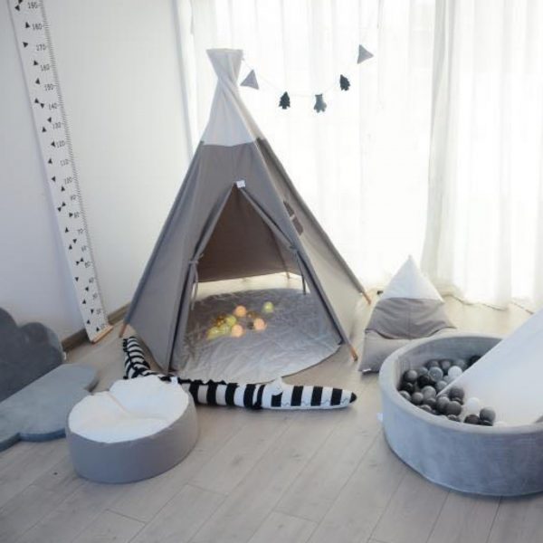 Grey Teepee Set