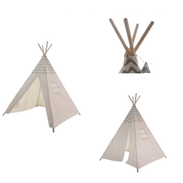 Grey Wave Teepee Set