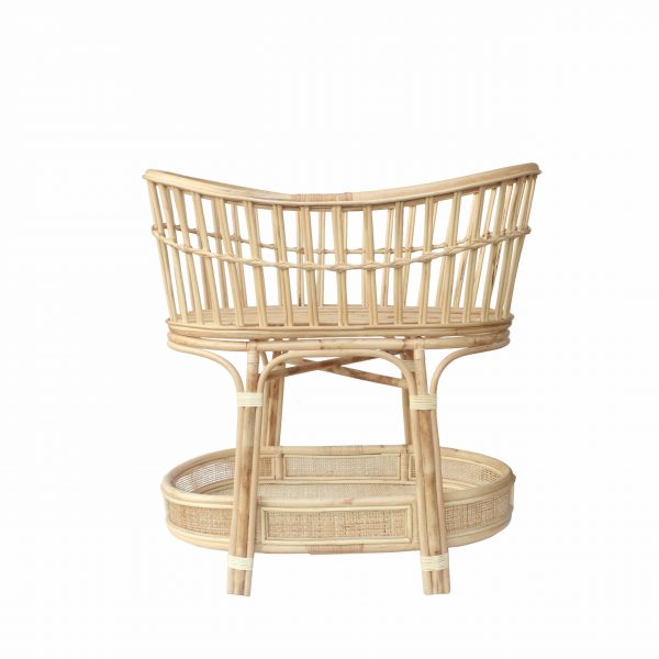 Rattan Baby Crib