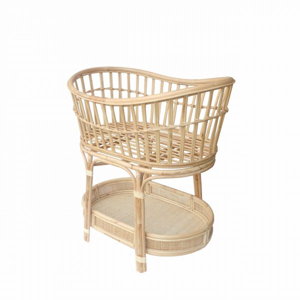 Rattan Baby Crib