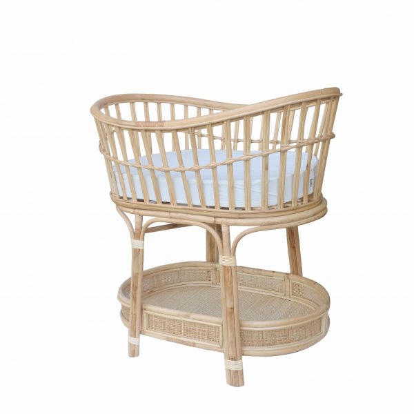 Rattan Baby Crib