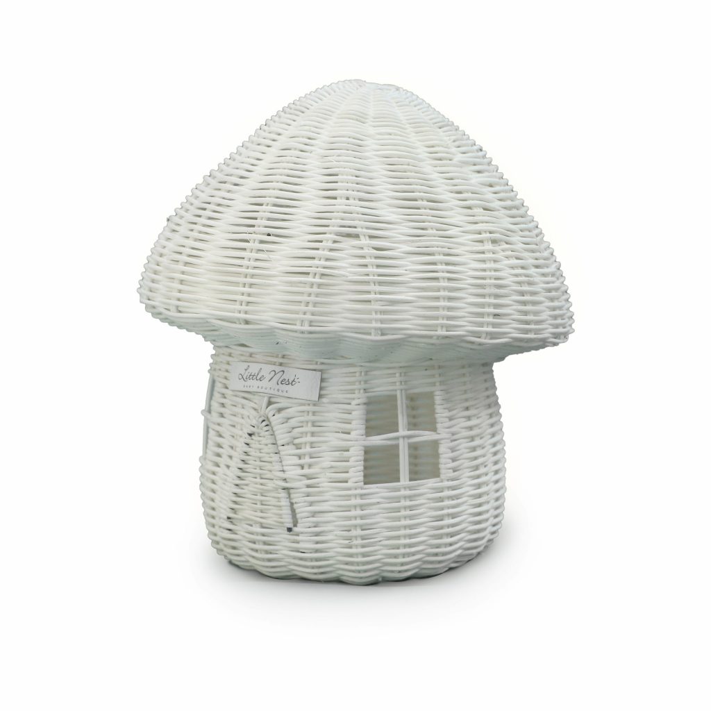 Rattan Mushroom Decoration