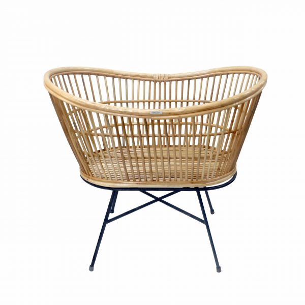 Straightup Rattan Bassinet