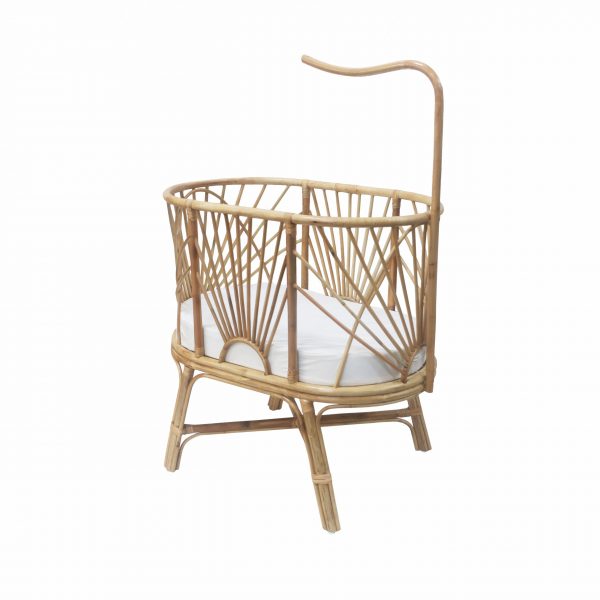 Sun Rattan Crib