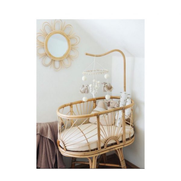 Sun Rattan Crib