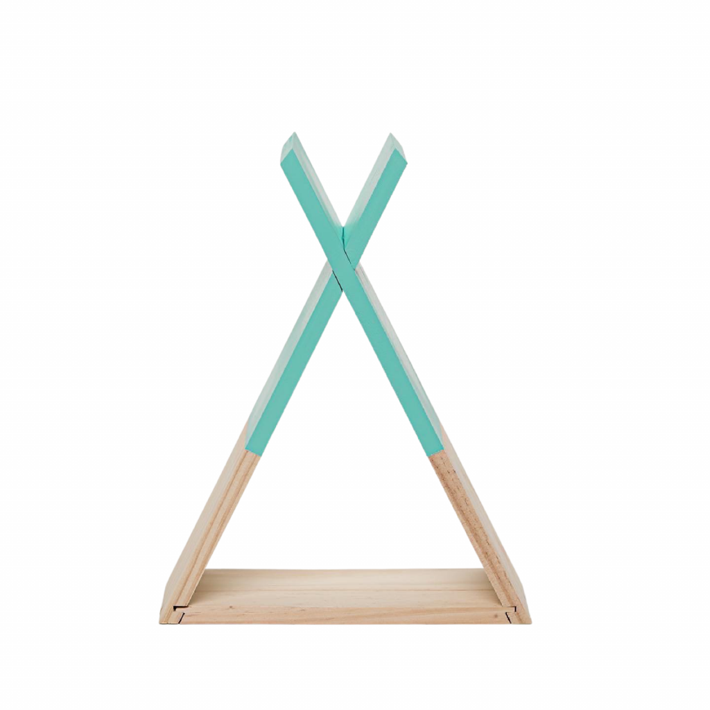 Teepee Shelves