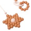 Brown Silicone Hanging Toys