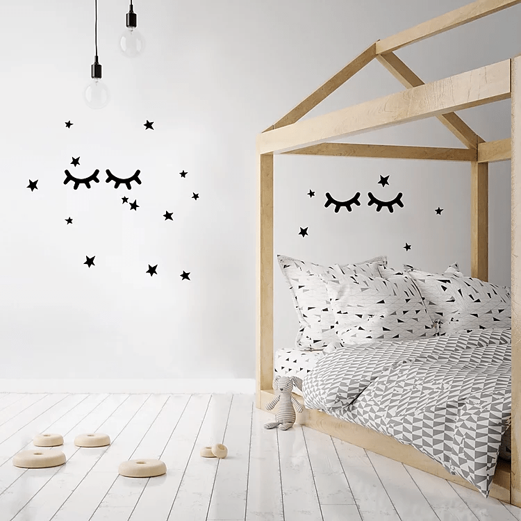 Lashes Wall Sticker