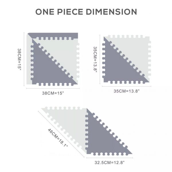 LittleNest Triangle Foam Mat