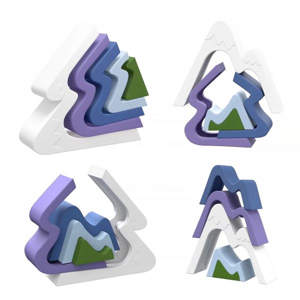 Mountain Shape Stacking Toy