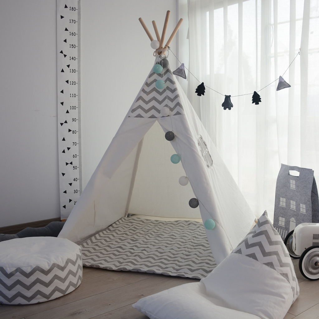 Grey Wave Teepee Set