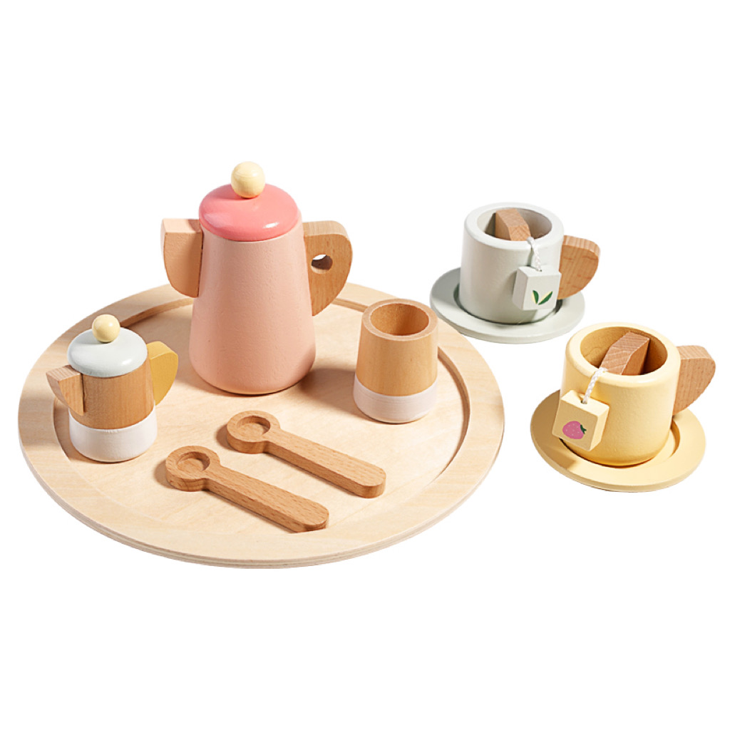 Wooden Tea Party Set