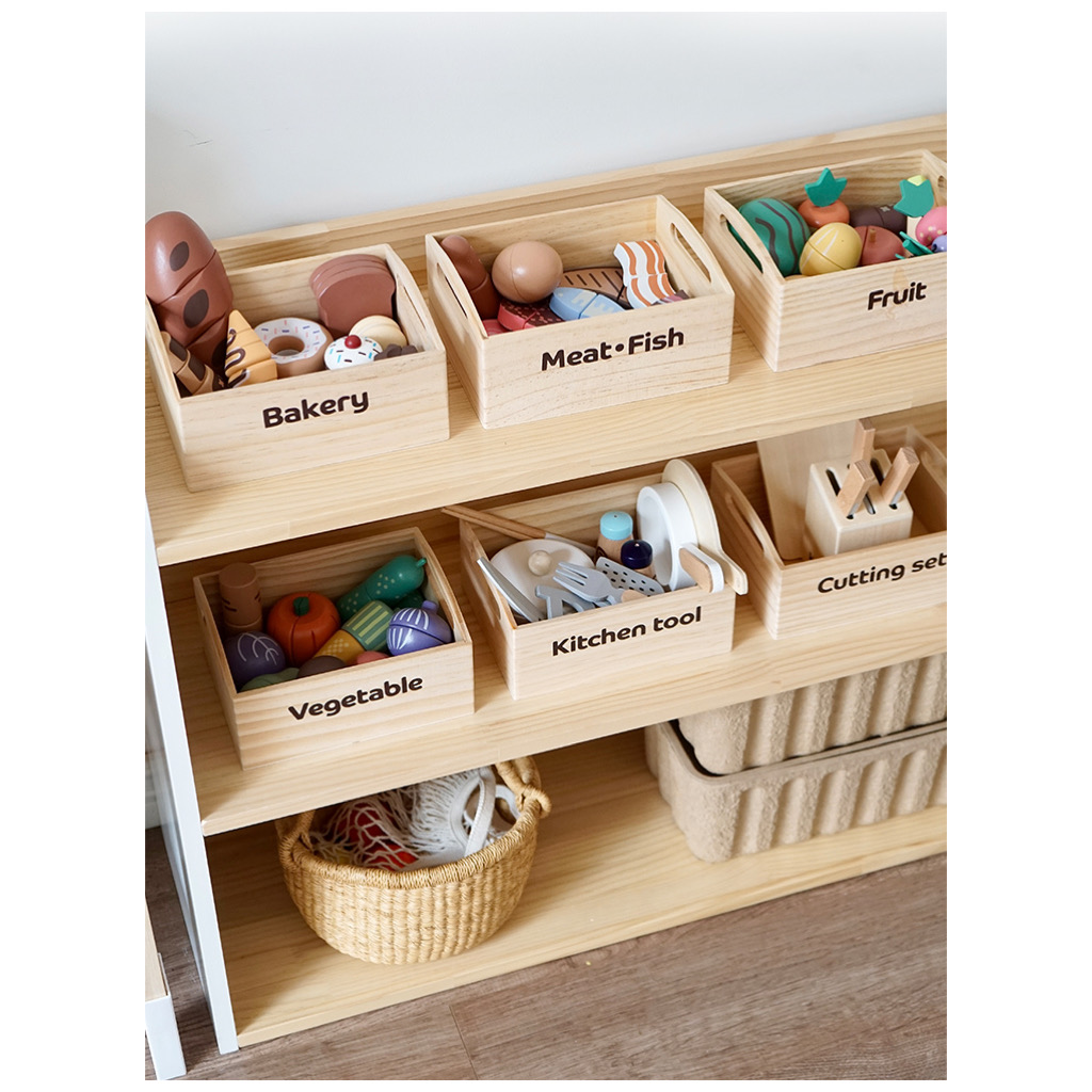 Kitchen Grocery & Utensils Shelf