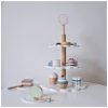 Kids Wooden Pretend Play Cakes Afternoon Tea Set