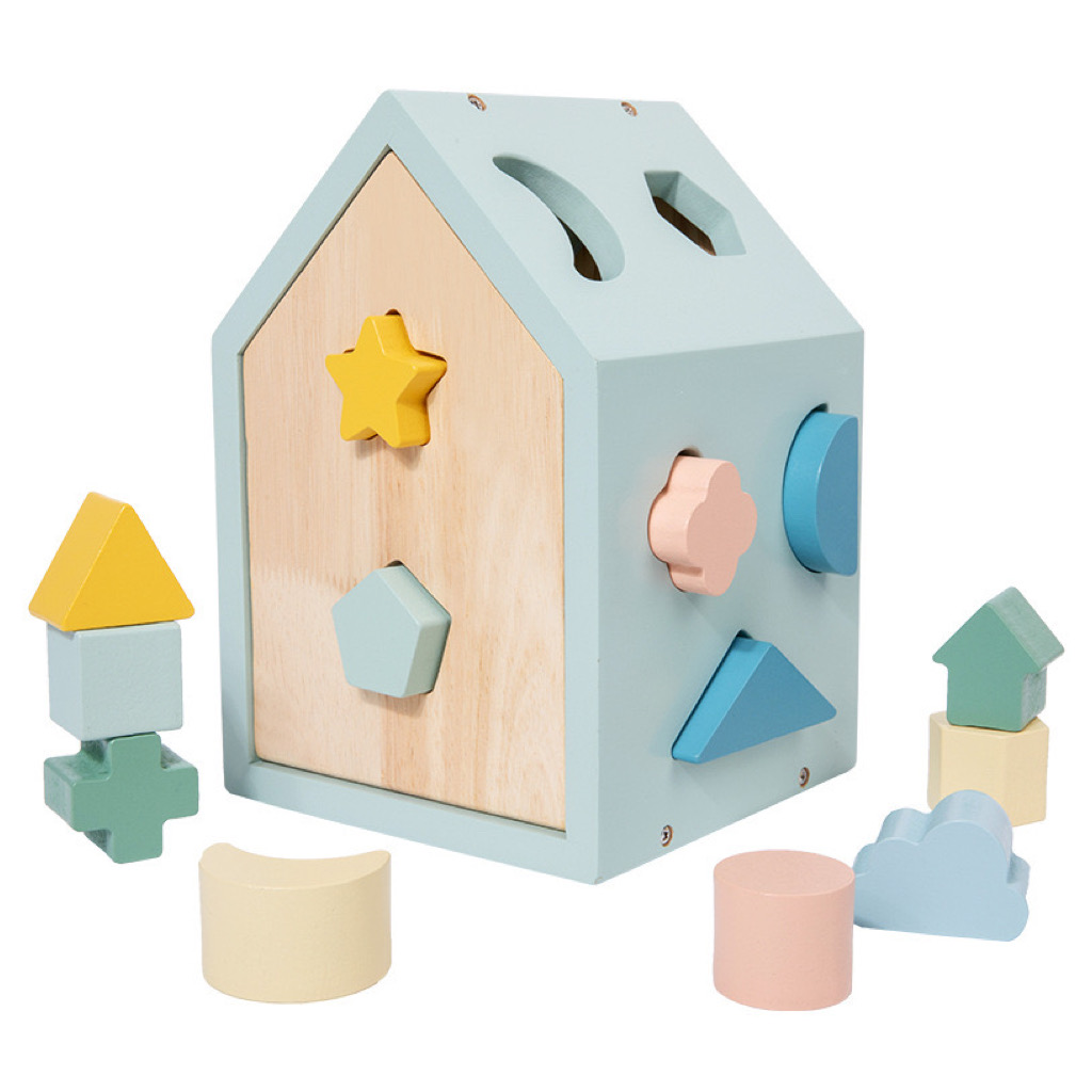 House Shape Sorter Toy Set