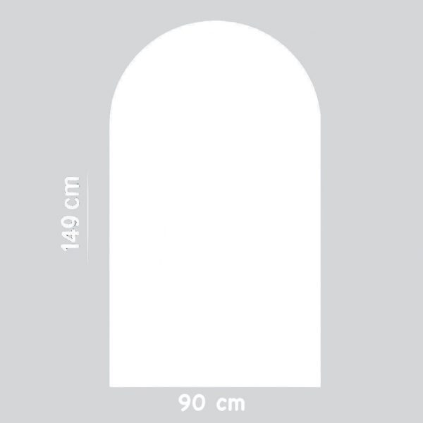 Magnatic Chalk Board Wall Sticker White